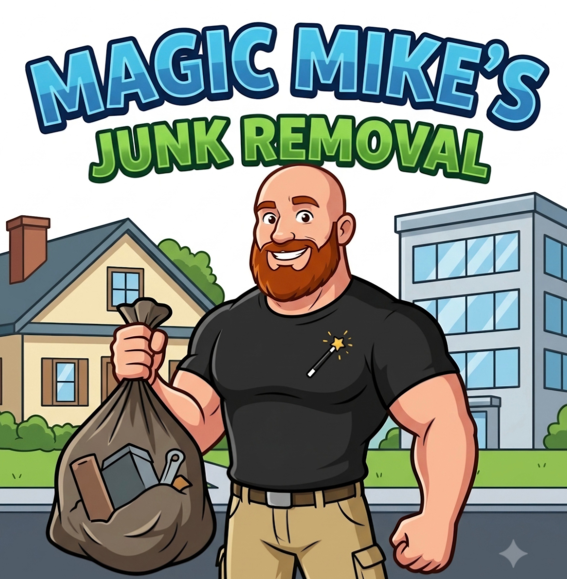 Magic Mike's Junk Removal logo
